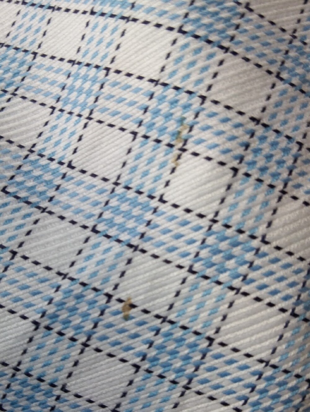 Johnston & Murphy Blue and White Checked Dress Shirt - Picture 13 of 13